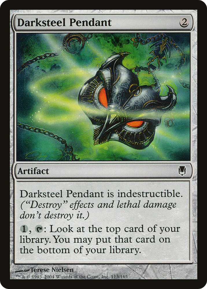 Darksteel Pendant [Darksteel]