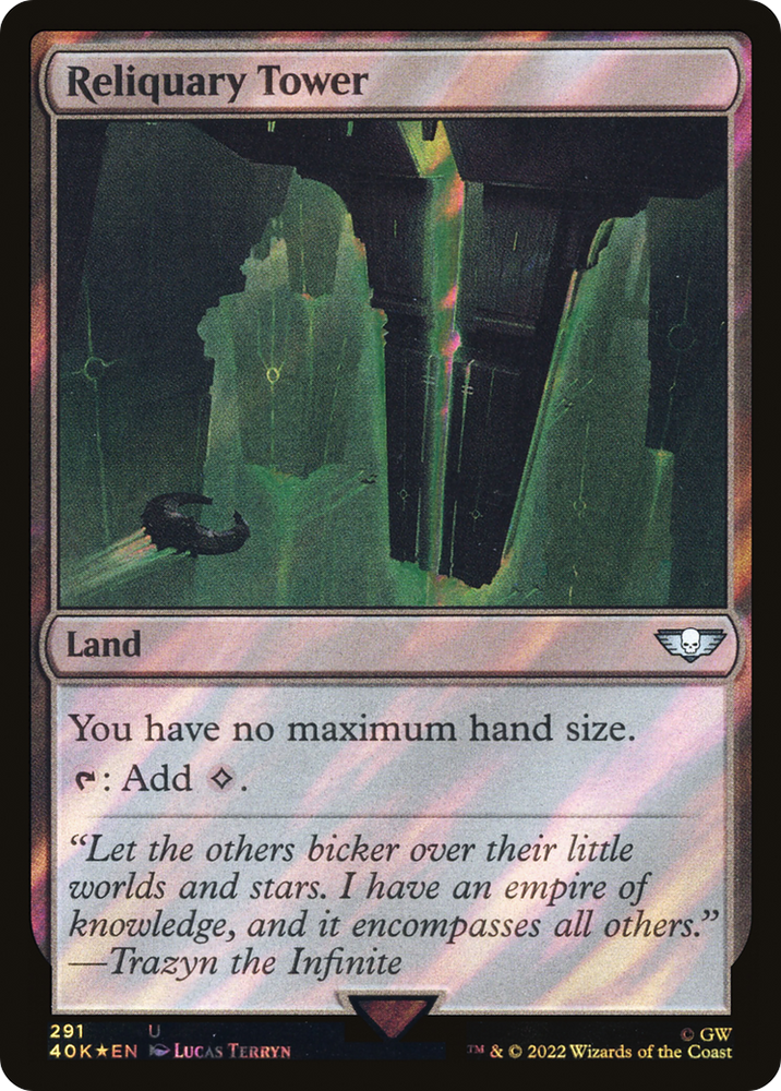 Reliquary Tower (Surge Foil) [Warhammer 40,000]