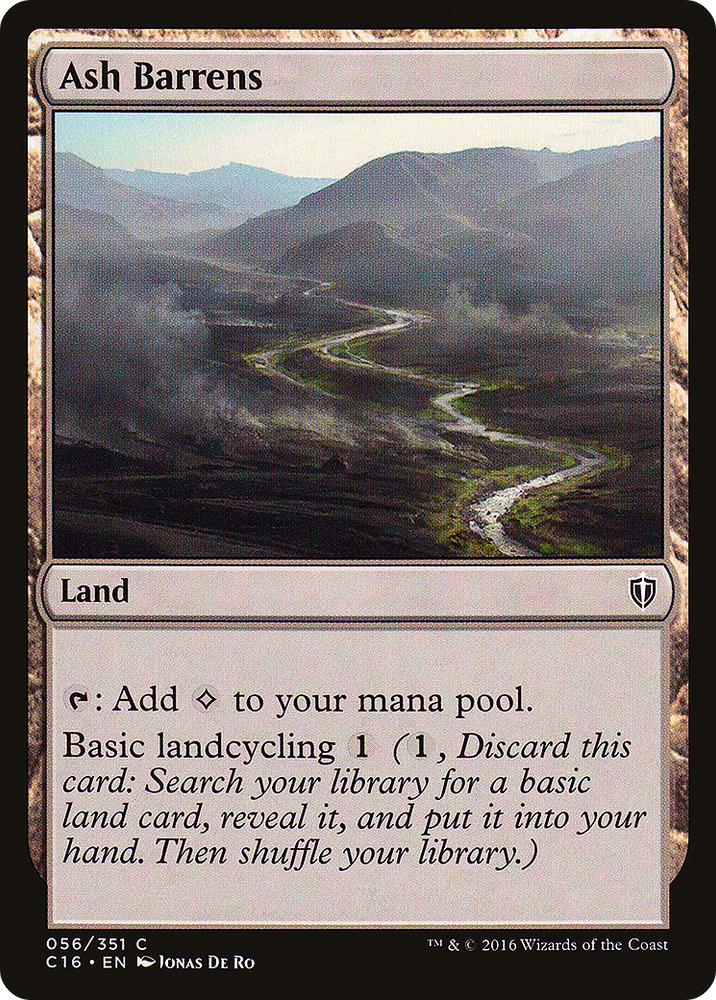 Ash Barrens [Commander 2016]