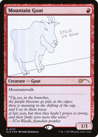 Mountain Goat [Secret Lair Drop Series]