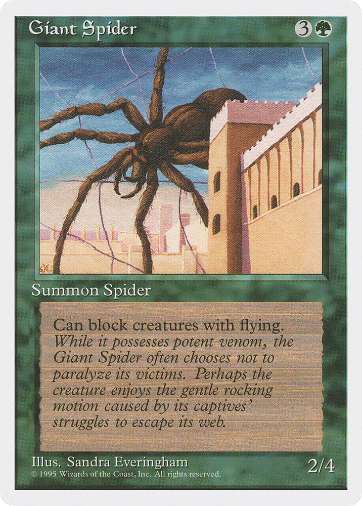 Giant Spider [Fourth Edition]