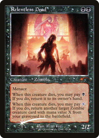 Relentless Dead (Retro Frame) [Secret Lair Drop Series]