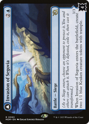 Invasion of Segovia // Caetus, Sea Tyrant of Segovia [March of the Machine]