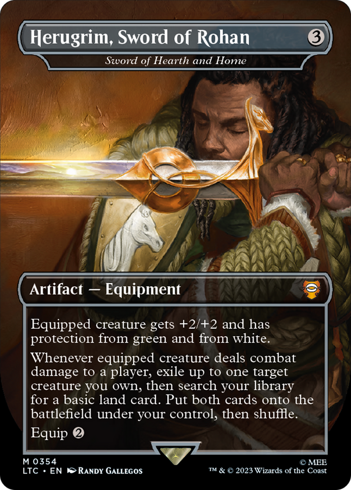 Herugrim, Sword of Rohan - Sword of Hearth and Home [The Lord of the Rings: Tales of Middle-Earth Commander]