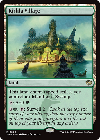 Kishla Village (TDM-259) - Tarkir: Dragonstorm Foil