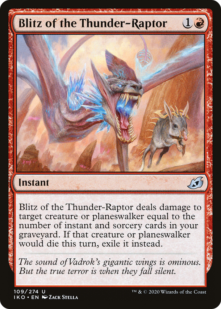 Blitz of the Thunder-Raptor [Ikoria: Lair of Behemoths]