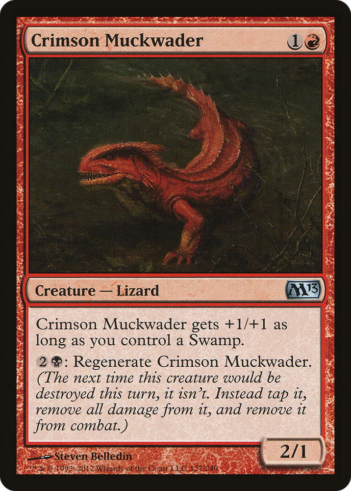 Crimson Muckwader [Magic 2013]