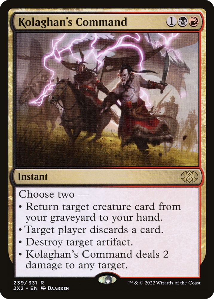 Kolaghan's Command [Double Masters 2022]