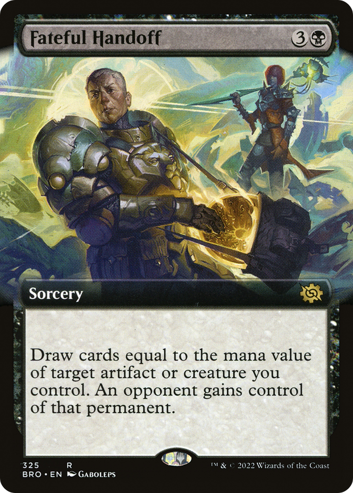 Fateful Handoff (Extended Art) [The Brothers' War]