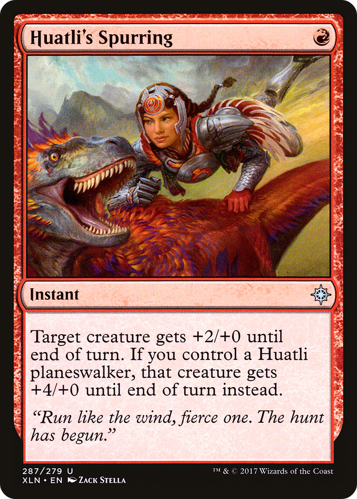 Huatli's Spurring [Ixalan]