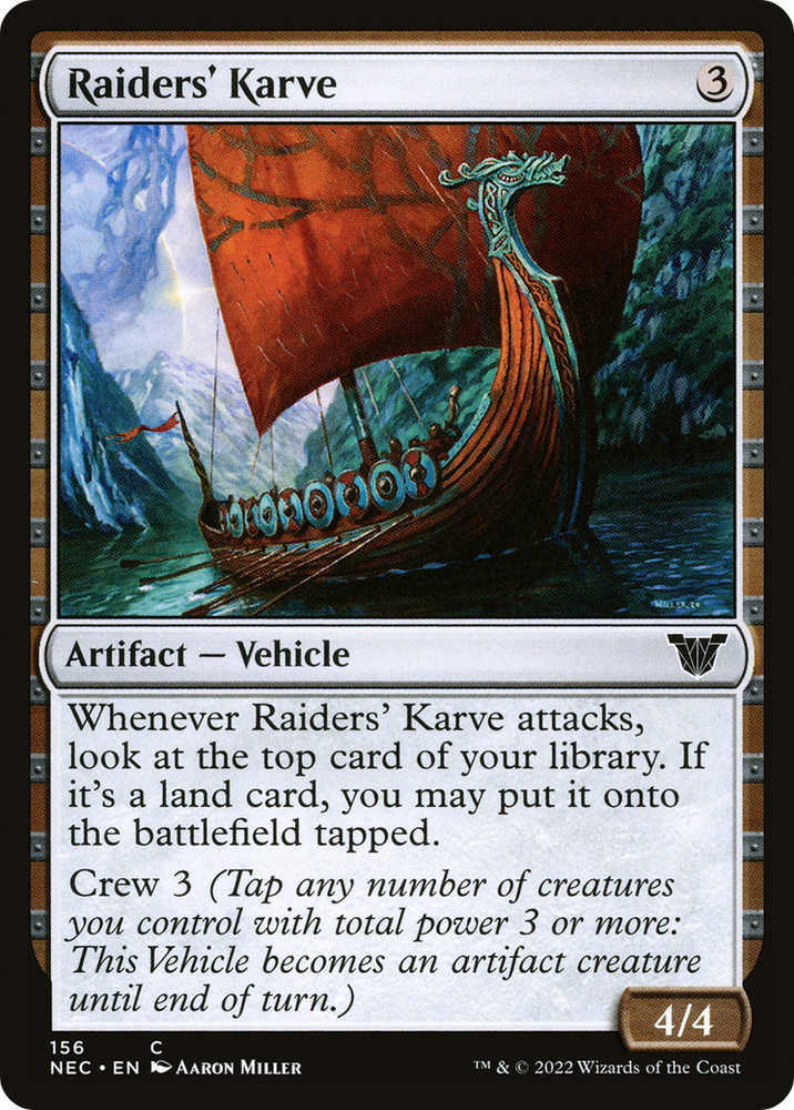 Raiders' Karve [Kamigawa: Neon Dynasty Commander]