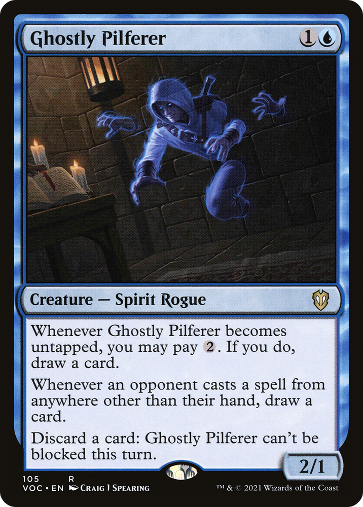 Ghostly Pilferer [Innistrad: Crimson Vow Commander]