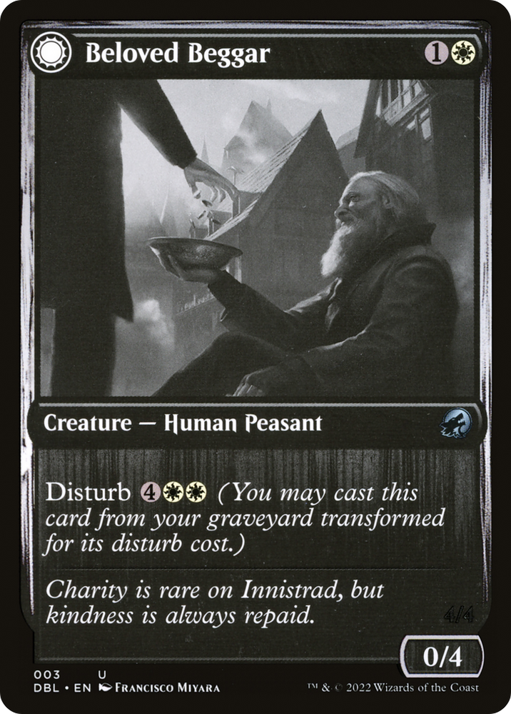 Beloved Beggar // Generous Soul [Innistrad: Double Feature]