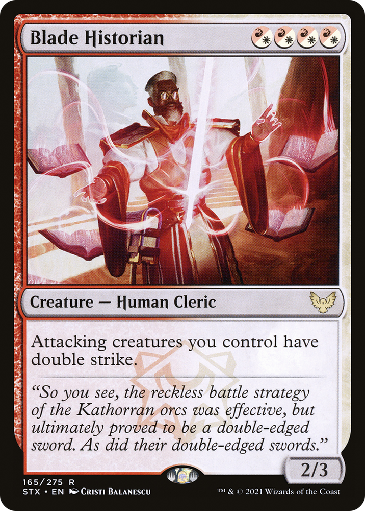 Blade Historian [Strixhaven: School of Mages]