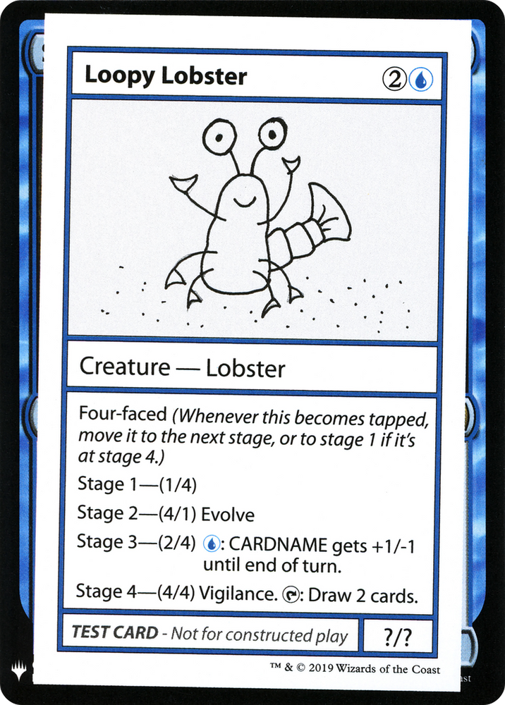 Loopy Lobster [Mystery Booster Playtest Cards]