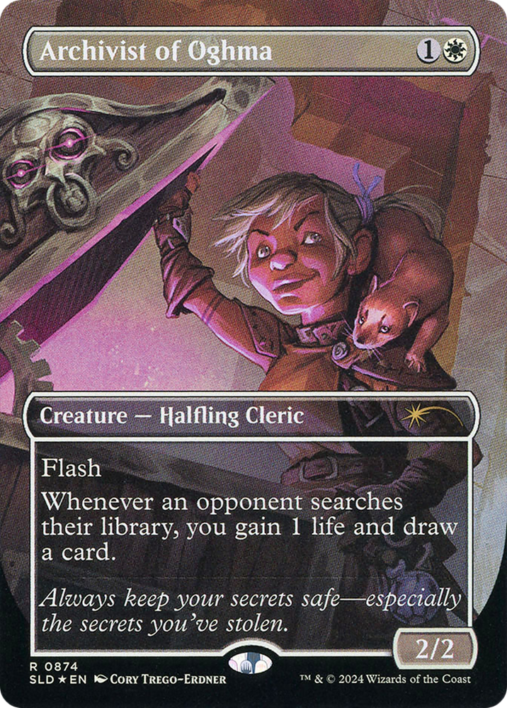 Archivist of Oghma (Rainbow Foil) [Secret Lair Drop Series]