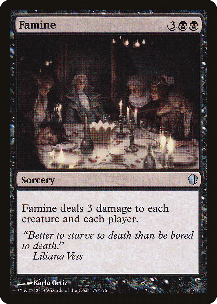 Famine [Commander 2013]