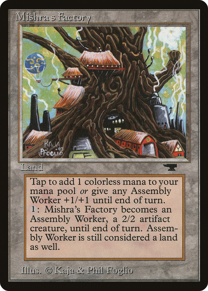 Mishra's Factory (Light Green Background) [Antiquities]