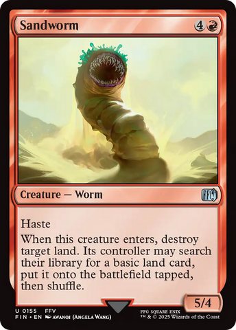 Sandworm (FIN-155) - FINAL FANTASY Foil