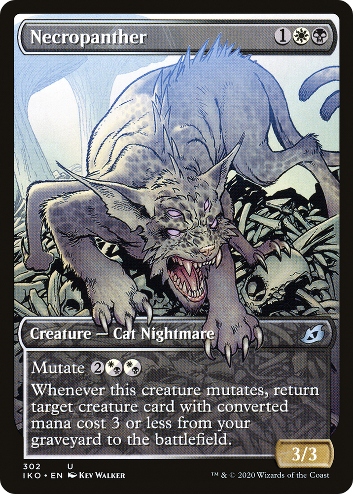 Necropanther (Showcase) [Ikoria: Lair of Behemoths]