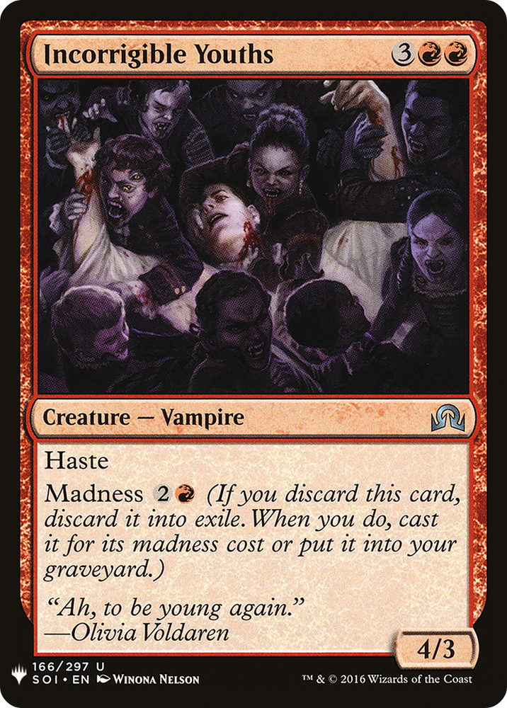 Incorrigible Youths [Mystery Booster]