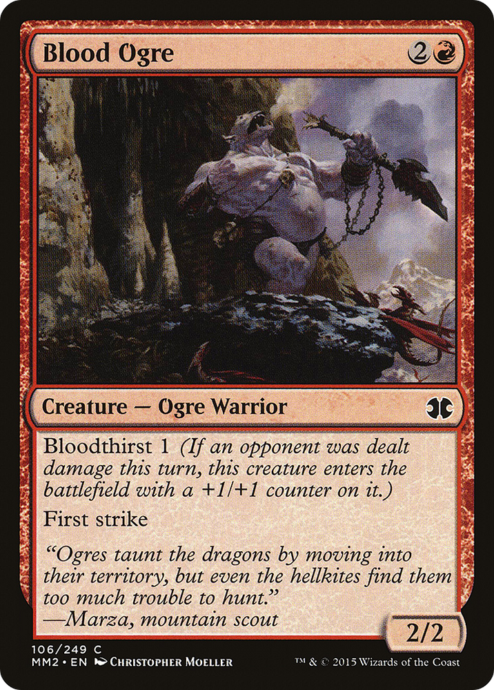 Blood Ogre [Modern Masters 2015]