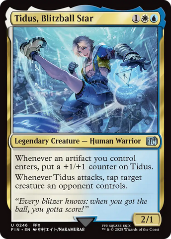 Tidus, Blitzball Star (FIN-246) - FINAL FANTASY Foil