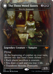 Henrika Domnathi // Henrika, Infernal Seer - The Three Weird Sisters // Fiends of Darkest Night [Innistrad: Crimson Vow]
