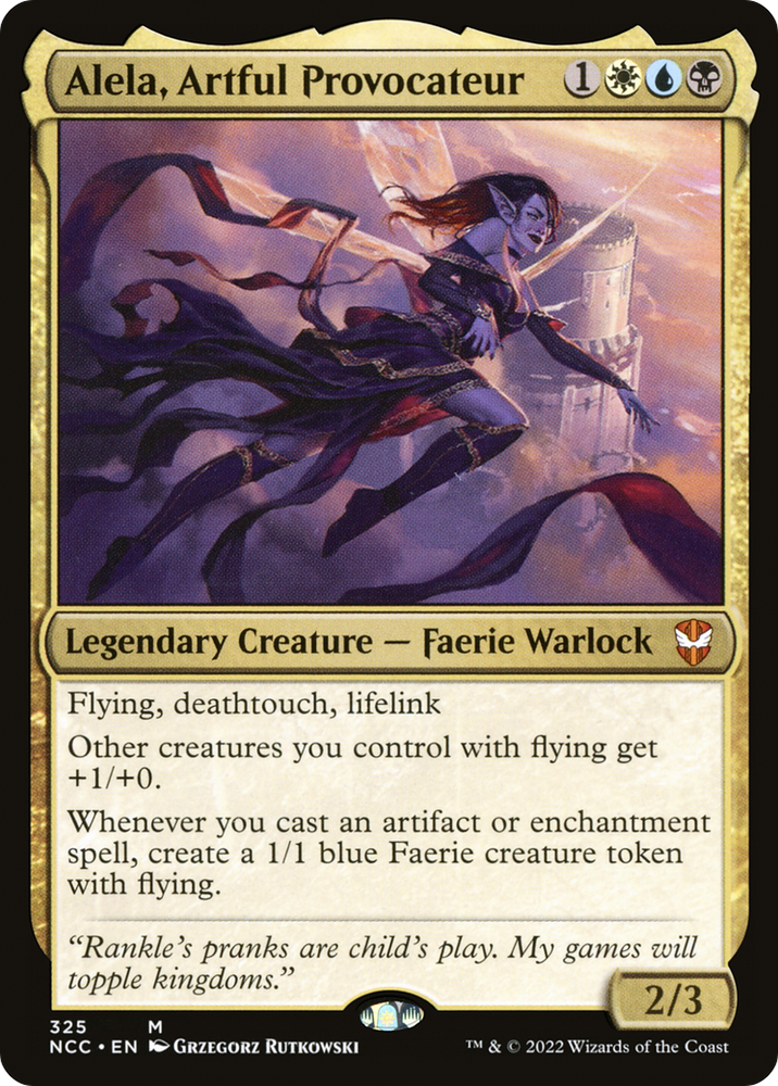 Alela, Artful Provocateur [Streets of New Capenna Commander]