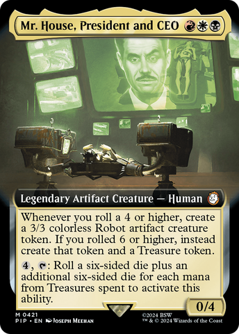 Mr. House, President and CEO (Extended Art) [Fallout]