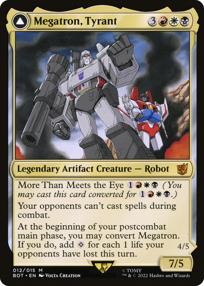 Megatron, Tyrant // Megatron, Destructive Force [Transformers]