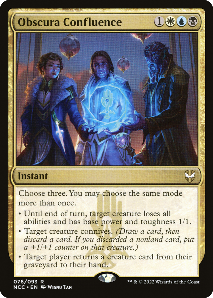 Obscura Confluence [Streets of New Capenna Commander]