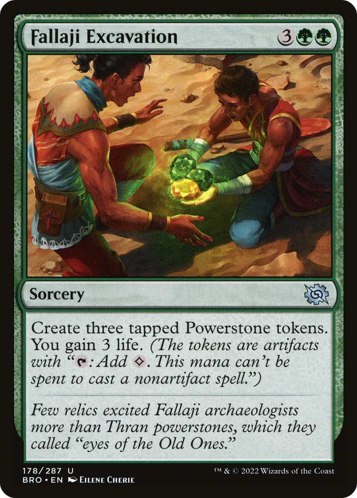 Fallaji Excavation [The Brothers' War]