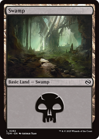 Swamp (TDM-282) - Tarkir: Dragonstorm