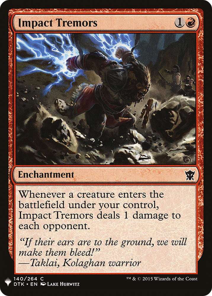 Impact Tremors [Mystery Booster]