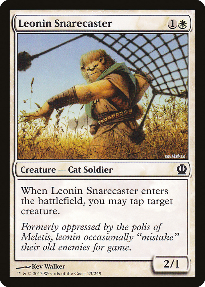 Leonin Snarecaster [Theros]