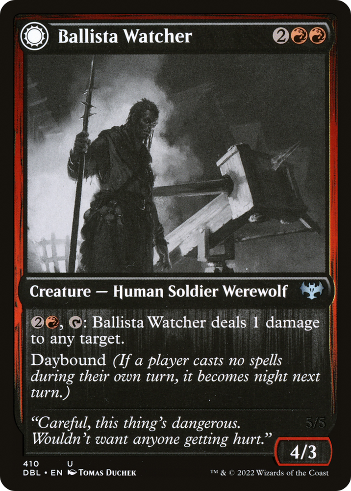 Ballista Watcher // Ballista Wielder [Innistrad: Double Feature]