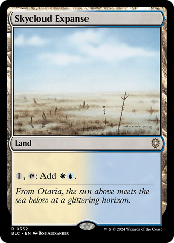 Skycloud Expanse [Bloomburrow Commander]