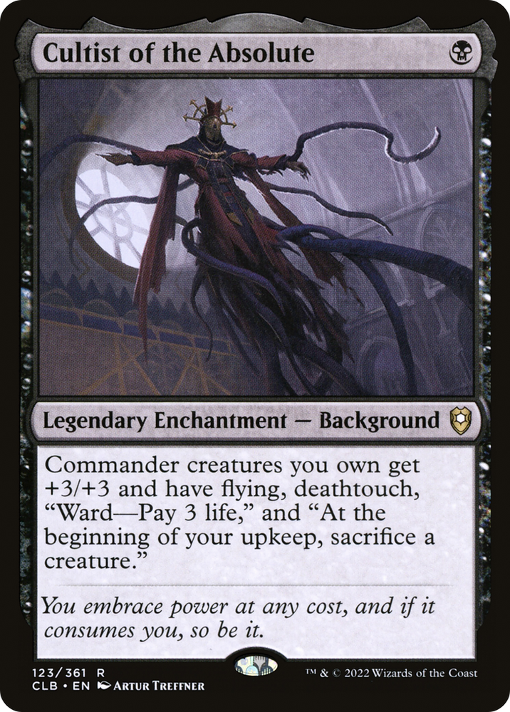 Cultist of the Absolute [Commander Legends: Battle for Baldur's Gate]