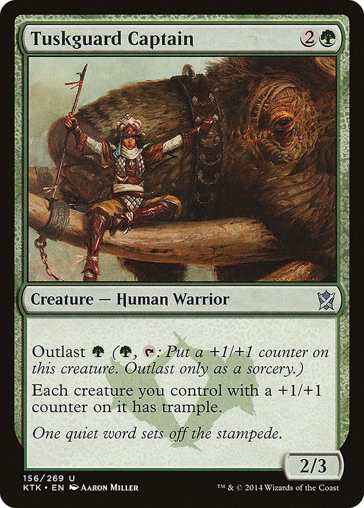 Tuskguard Captain [Khans of Tarkir]