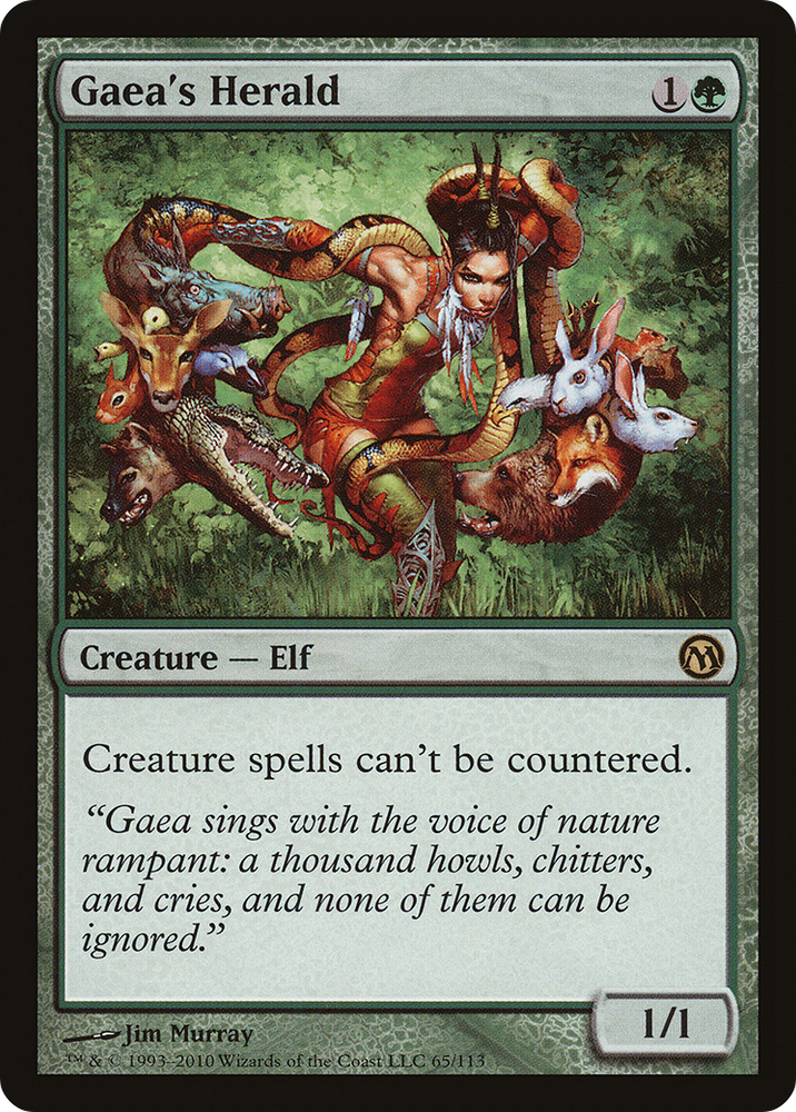 Gaea's Herald [Duels of the Planeswalkers]