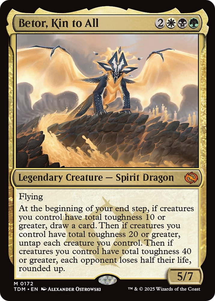 Betor, Kin to All (TDM-172) - Tarkir: Dragonstorm