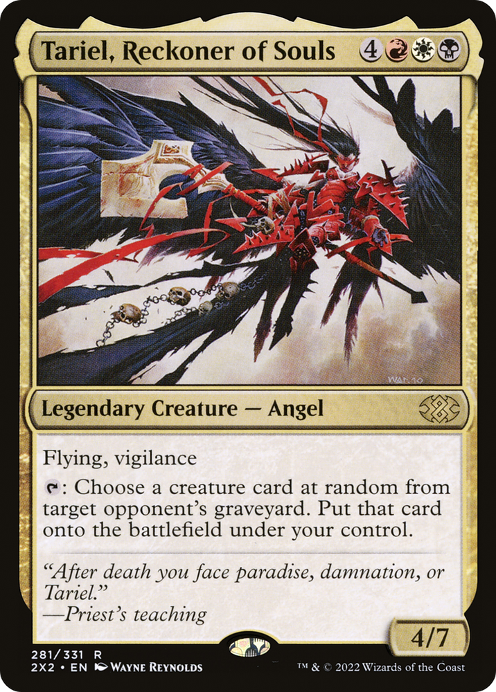 Tariel, Reckoner of Souls [Double Masters 2022]
