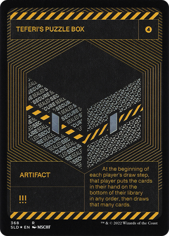 Teferi's Puzzle Box (Foil Etched) [Secret Lair Drop Series]