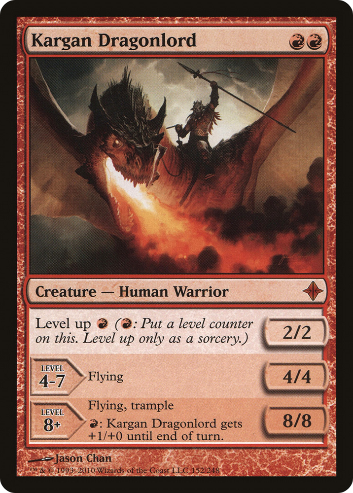 Kargan Dragonlord [Rise of the Eldrazi]
