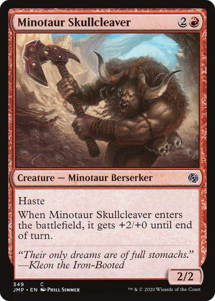 Minotaur Skullcleaver [Jumpstart]