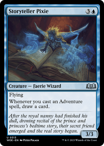 Storyteller Pixie [Wilds of Eldraine]