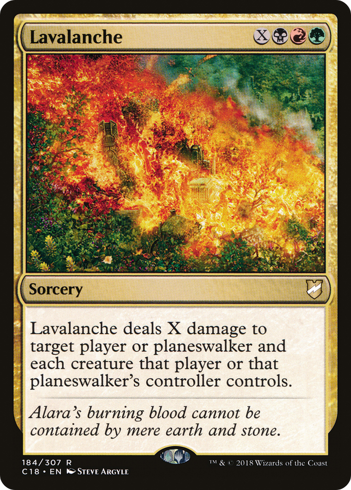 Lavalanche [Commander 2018]