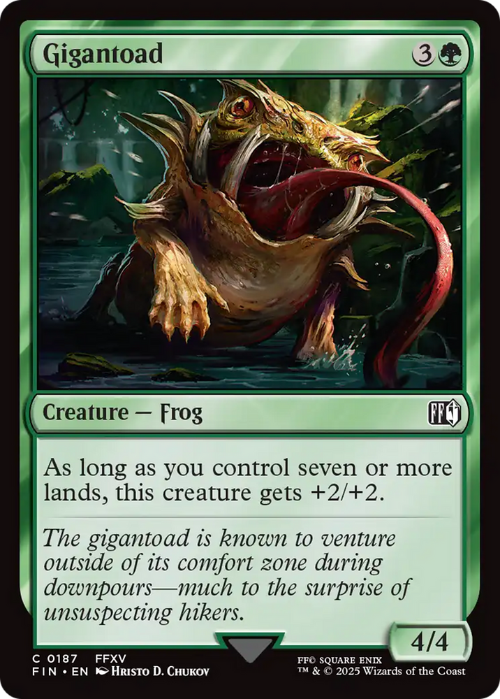 Gigantoad (FIN-187) - FINAL FANTASY