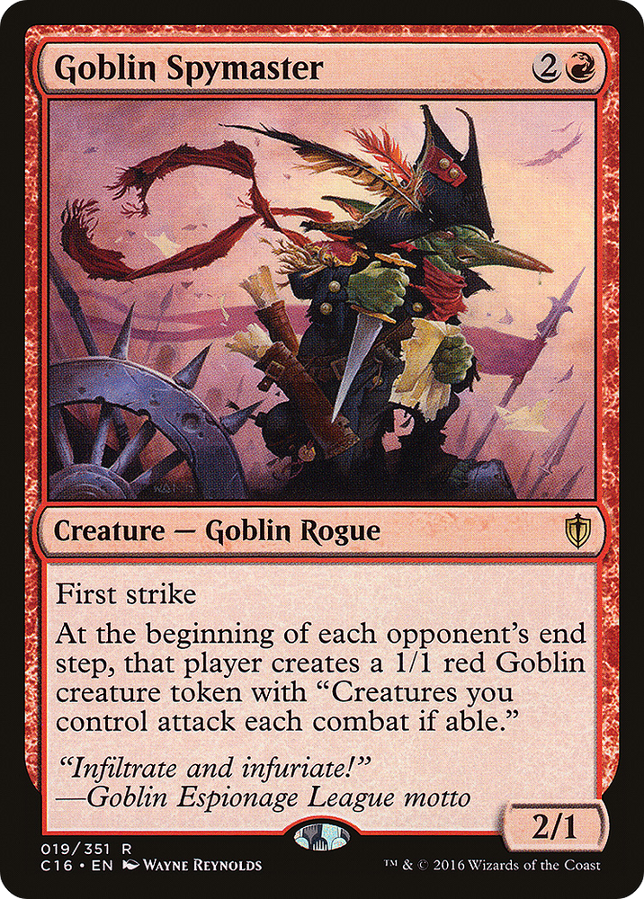 Goblin Spymaster [Commander 2016]